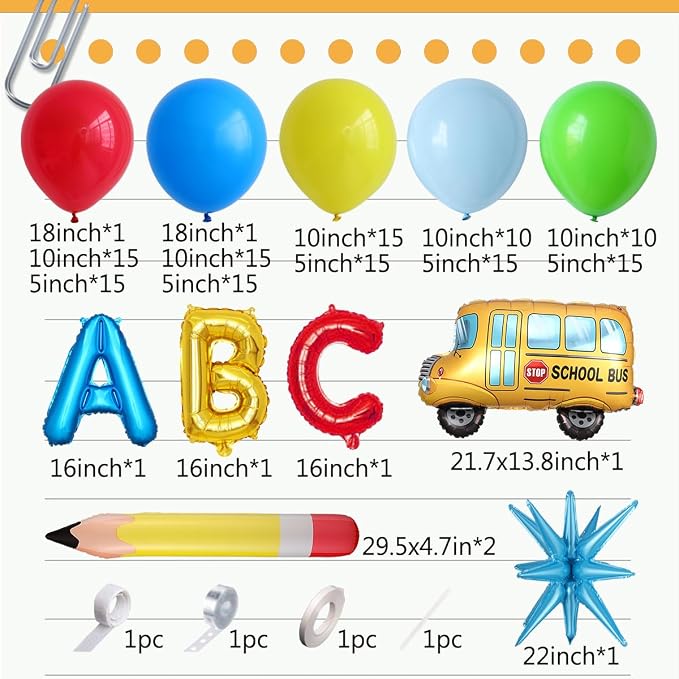 Back to School Party Decorations - Image 2