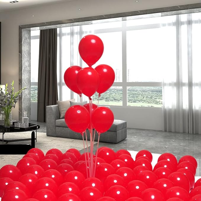400 Pack Red Balloons 5 Inch Latex Small Balloon - Image 6