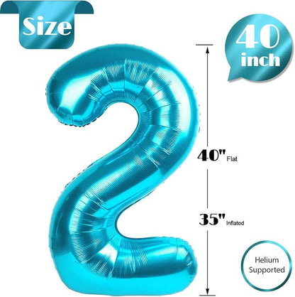 LightBlue 2 Balloon - Image 5