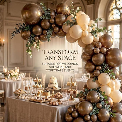 Dark Brown Balloons - Image 5