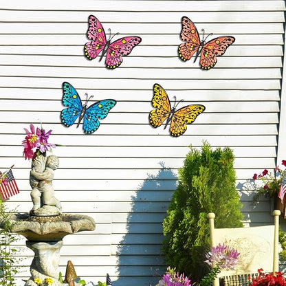 Metal Butterfly Wall Decor - Image 2