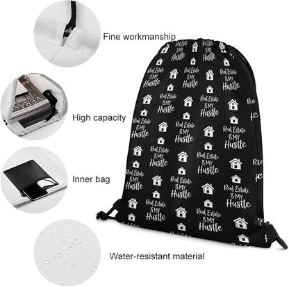 Beam Backpack Drawstring Sack Large Capacity - Image 4