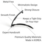 12pcs Hair Barrettes Set for Women and Girls, Hair Clips for Thick Thin Fine Hair, Non-metal Hair Accessories, Non-Slip Grip Handmade Snap Hairpin, BPA Free