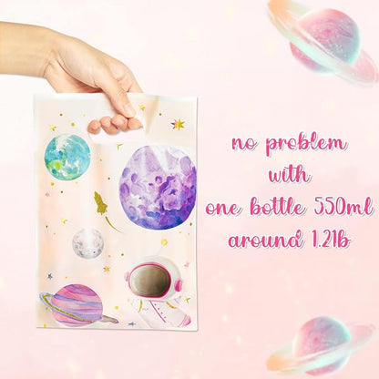 ANGOLIO 50PCS Pink Space Theme Party Bags - Image 4