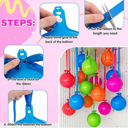 Jenaai 30 Set Round Foil Balloons Bulk 22 Inch 4d Metallic Giant Balloons Set - Image 3