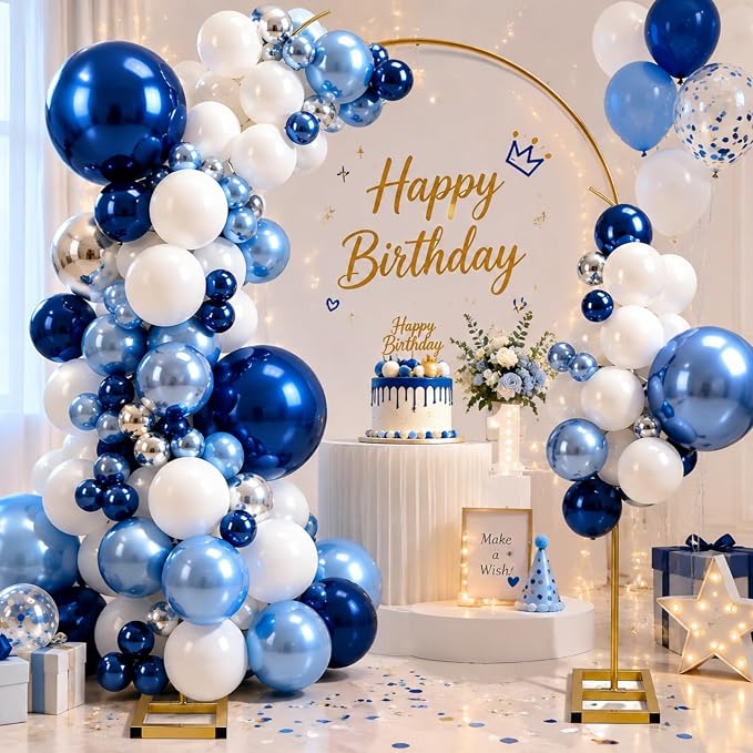 Balloon Arch Stand Set of 2, 7.9FT&6.7FT Wedding Arch Frames - Image 7
