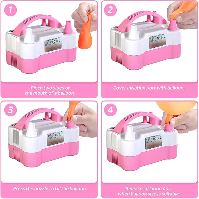 SINBEE Balloon Pump Electric Party Decorations - Image 4