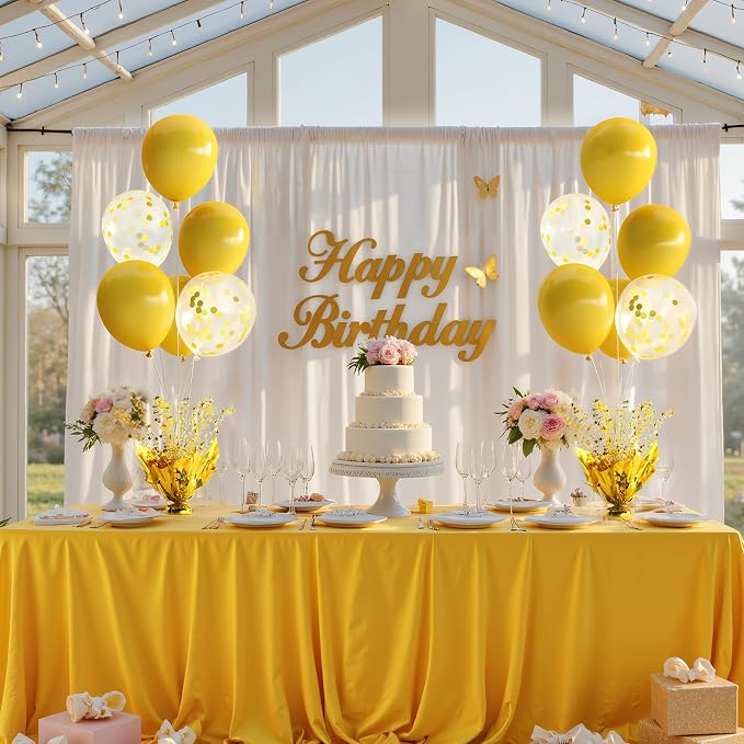 Gold Balloon Table Centerpiece Kit, 4 Sets Gold Balloon Stands - Image 2