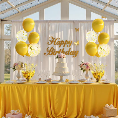 Gold Balloon Table Centerpiece Kit, 4 Sets Gold Balloon Stands - Image 2
