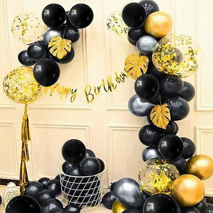 110pcs Black Balloon 12 inch - Image 7