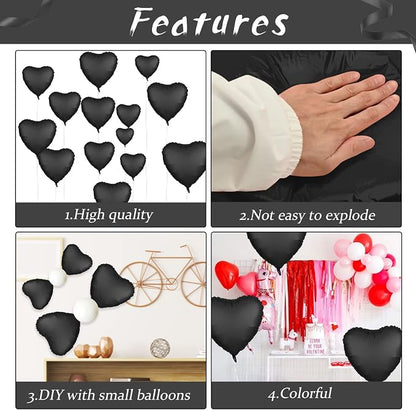 Foil Heart Balloons - Image 3