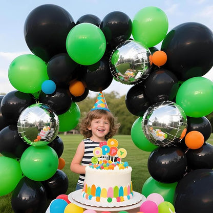 32Pcs Black Big Balloons 18 Inch, Round Large Latex Party Balloons - Image 8