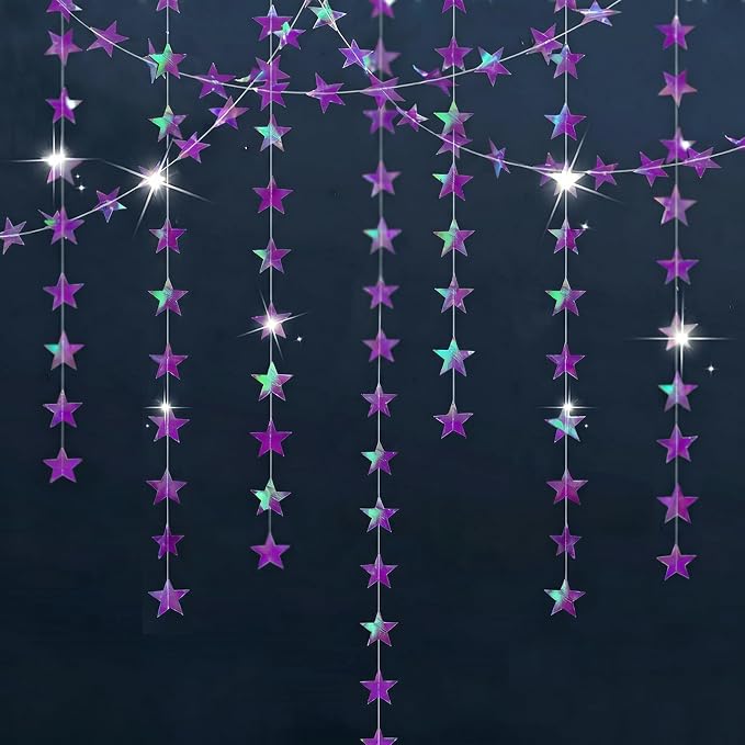 78 Feet Star Garland Decorations by Unknown