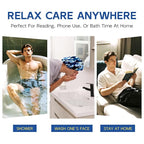 Years calm Shower Cap for Men, Waterproof & Heat-Retaining Hair Treatment Cap – Reusable Men’s Shower Cap with Foil Lining, Elastic Band, for Steam Care, Hair Mask & Oil Conditioning