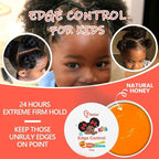 Edge Control Edge Control Wax Strong Hold Non-greasy Edge Smoother Shining and Conditioning Hair Gel Extra Hold All Hair Types Styling Gel Great for Smooth Edges Extra Hold