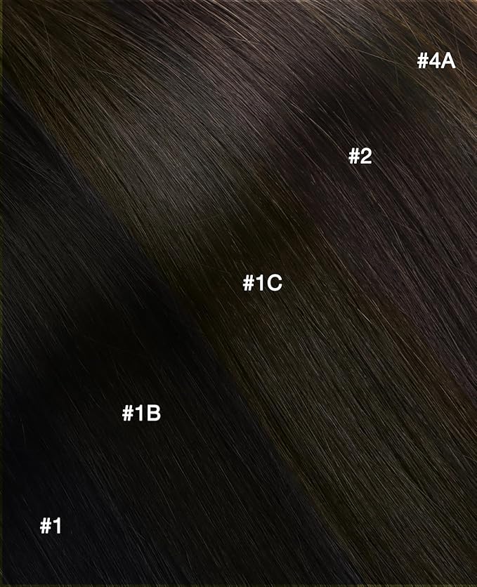 GOO GOO Invisi Edge Tape in Hair Extensions Human Hair, 2/6/2 Balayage Dark Brown to Chestnut Brown 10pcs injected with 10pcs classical tape ins, 22inch 50g, Virgin Remy Hair, Natural Look