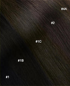 GOO GOO Invisi Edge Tape in Hair Extensions Human Hair, 2/6/18 Balayage Brown to Dirty Blonde 10pcs injected with 10pcs classical tape ins, 22inch 50g, Virgin Remy Hair, Natural Look