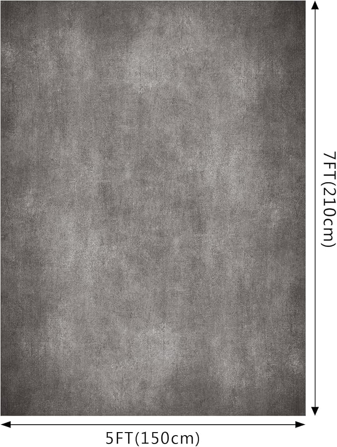 Gray Photo Backdrop Studio Abstract Texture Photography Background 5x7ft | - Image 2