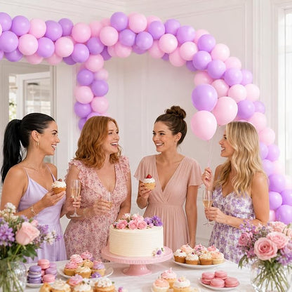 Pink Purple Link Balloons - Image 5
