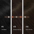 Ve Sunny Brown Clip in Hair Extensions Human Hair Clip in Extensions Dark Brown Hair Extensions Clip ins Long Hair Extensions Real Human Hair Clip in Natural Look 20inch 7pcs 120g