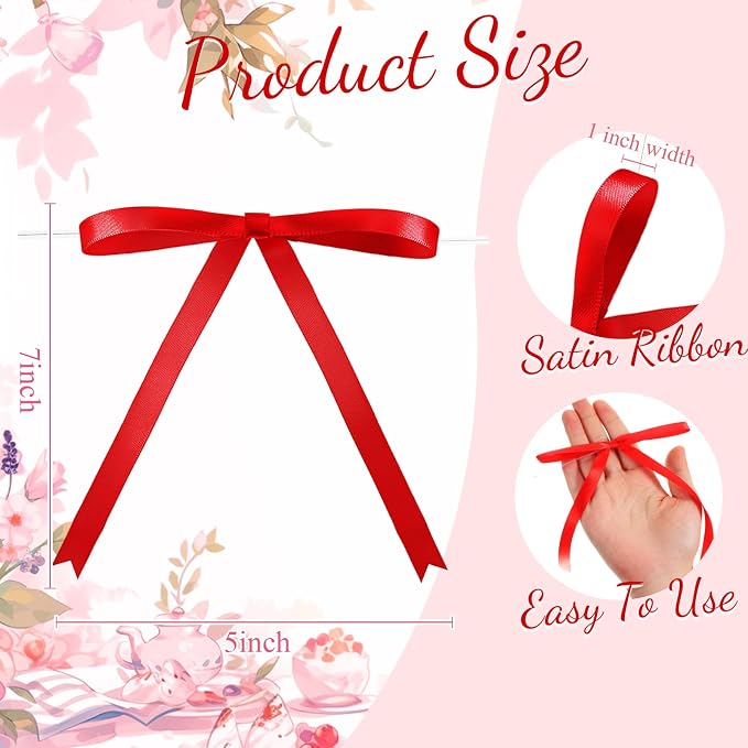 Riceshoot Red Bows - Image 2