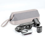 BUBM Travel Case for Dyson Airwrap Styler/Shark Flexstyle,Portable Carrying Case for Dyson Supersonic Hair Dryer,Waterproof Anti-Scratch Dustproof Protection Organizer Travel Storage Bag (Light Gray)