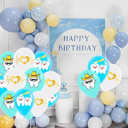 18pcs Tooth Balloons Dentist Balloons - Image 3