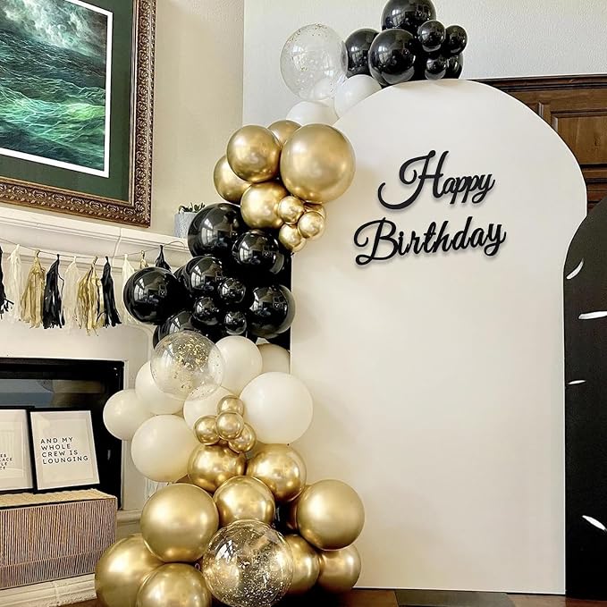 TONIFUL Happy Birthday Sign for Backdrop - Image 6