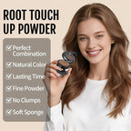 Root Cover Up Powder for Women - Medium Brown Hairline Powder for Bald Spots, Eyebrows, Beard Line, Light-Blonde Hair Fibers for Thinning Hair Shadow Powder 2 Pack