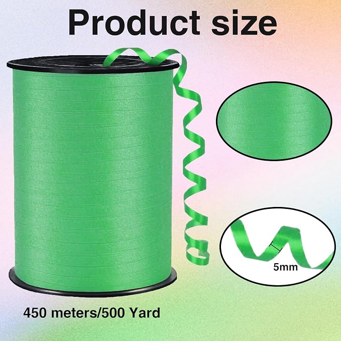 Crimped Curling Ribbon，500 Yard，1/5" - Image 2