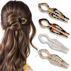 French Pins Hair - Prestige Hair Pin for Women Girls - Decorative Hair Clips to Anti-loosening - Serrated Anti-Slip Design - Elegant Hair Accessories for Women - Suitable for All Hair Types