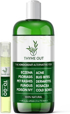 All Natural Eczema Treatment- Psoriasis Treatment - an All-in-One Solution for Acne, Dermatitis, Rosacea, Cold Sores, Pet Rashes, Bug Bites, and Poison Ivy - Anti-Itch Spray for Itchy Skin Relief