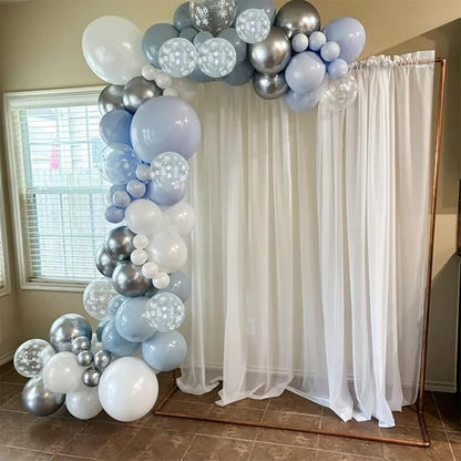 Blue Winter Wonderland Balloons - Image 7