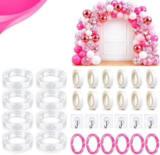 Balloon Arch Strip Kit, 98.4ft Balloon Garland Tape by HXHWISE