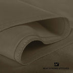 BLISSFORD Satin Pillowcase with Zipper, for Hair and Skin Care, Feels Soft and Cool Like a Silk Pillowcase, Satin Pillow Cases 2 Pack, Slik Pillow Cover, Pewter, King Size - Set of 2