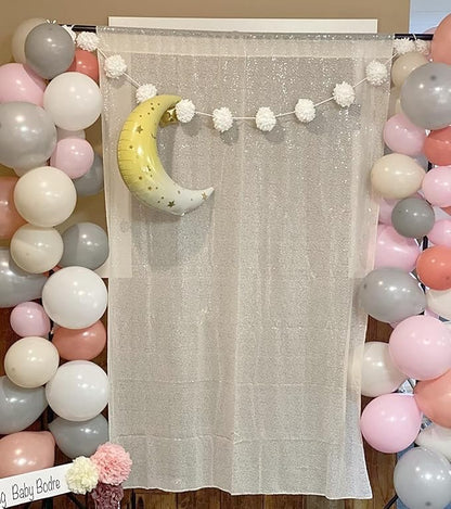 ShinyBeauty Sequin Fabric Backdrop 4FTx7FT - Image 3
