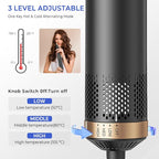 5 in 1 Hair Dryer Brush, Negative Ion Air Styler Wrap Hair Styler Upgrade Blow Dryer Brush Air Curler for Hair, Blowout Brush Set As A Gift for Straight/Curl/Drying/Smoothing