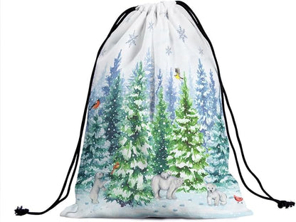 Forest Bear Birds Grip Bag - Image 2