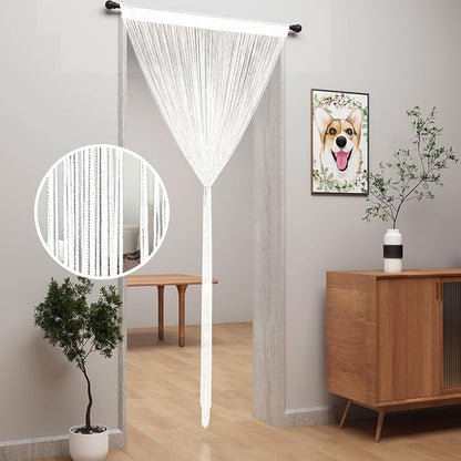 YIIBAII Door String Curtains Fringe Door Curtains - Image 2