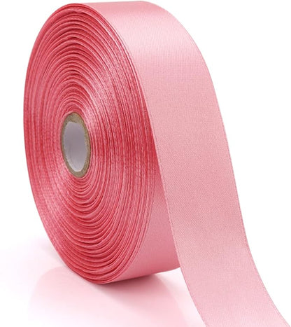 Nsilu 1 inch, Rose Gold Ribbon for Gift Wrapping 50 Yards Perfect Wedding Party by Nsilu