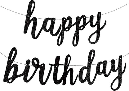 Happy Birthday Banner for Birthday Party Decorations by MEETINGU