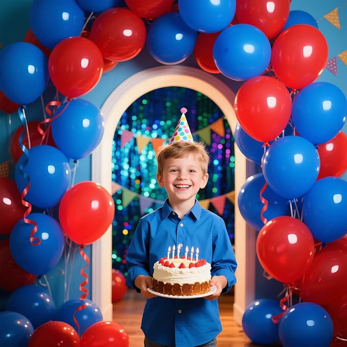 Red Balloon 110pcs - Image 7