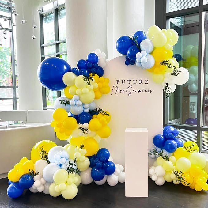 BAUANOOY Blue and Yellow Balloons, Graduation, Baby Shower, Birthday Party - Image 6