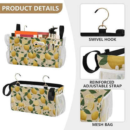 Bedside Caddy Hanging Bunk Bed Caddy Bed Organizer Hanging Pocket - Image 5