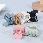 6 Pcs Hair Clips Small Claw Clips for Thin Hair Medium Matte Non-slip Hair Accessories for Women and Girls (Colorful)