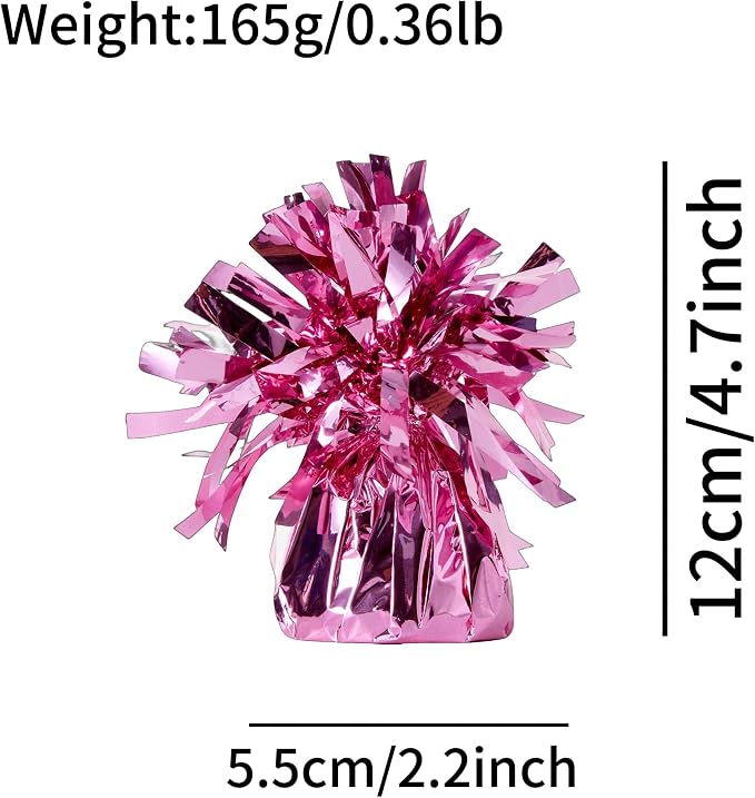 Balloon Weights Pink 6Pcs | Perfect - Image 3
