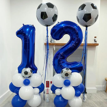 40 Inch Navy Blue 21 Number Balloons Giant Jumbo Huge 12 or 21 Foil Mylar - Image 3