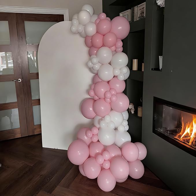 Lukiituke Light Pink Balloon Arch Kit, Baby Shower, Birthday Party Decorations - Image 7
