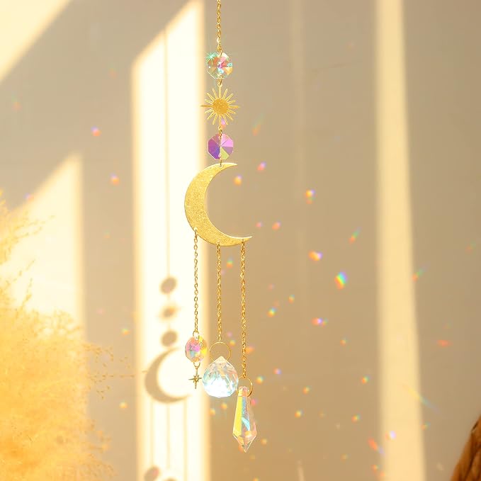 ilclviz Suncatcher Crystal Hanging Sun Catcher | Sun Catcher Prism - Image 6