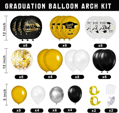 Graduation Decorations Class of 2026, Balloons Boxes - Image 3